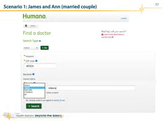 57
Scenario 1: James and Ann (married couple)
 