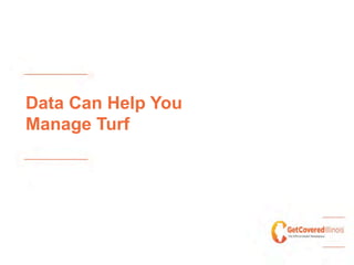 Data Can Help You
Manage Turf
 