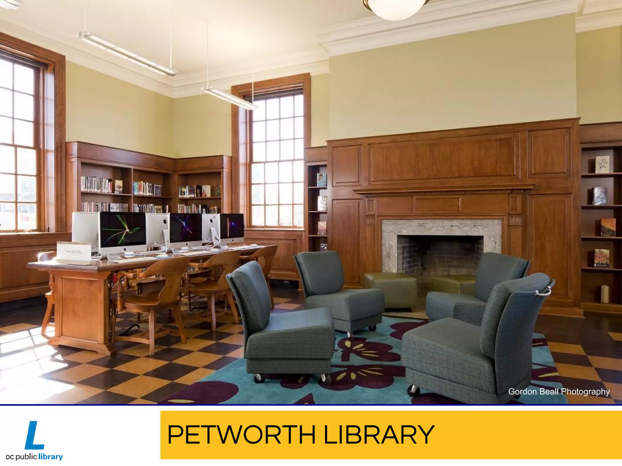 PETWORTH LIBRARY
Gordon Beall Photography
 