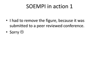SOEMPI in action 1

• I had to remove the figure, because it was
  submitted to a peer reviewed conference.
• Sorry 
 