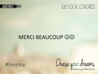 MERCI BEAUCOUP  

