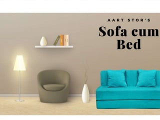 Sofa cum Bed for Stylish Urban Life 