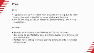 Key Differences: Sofa vs. Couch vs. Settee | PPT
