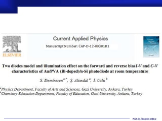 Prof.Dr. İbrahim USLU
 