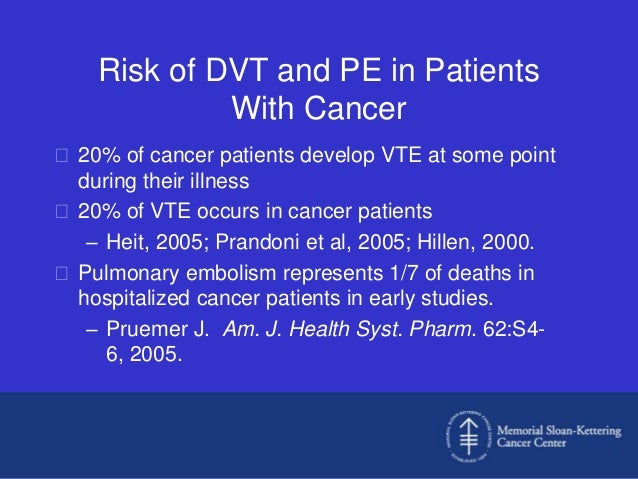 Dvt Cancer Rle Dvt And Cancer Screening , Screening for cancer in unprovoked venous ...