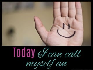 Today I can call
myself an

http://www.ﬂickr.com/photos/25178143@N04/2765083201/

 