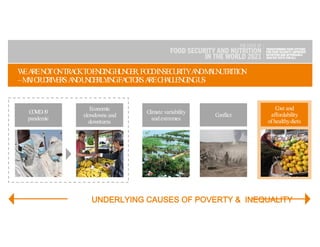 State of Food Security and Nutrition in the World (SOFI) 2021 | PDF