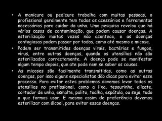 Limpar a pele é fundamental para eliminar as células mortas, sudorese, secreções naturais da pele, resíduos de poluição e maquiagem. A limpeza visa à higienização com produtos manipulados, assim como a eliminação de cravos e espinhas. Isso diminui a flora bacteriana e as impurezas da pele. É indispensável para a manutenção de todo tipo de pele para remover as impurezas dos poros. Ela também auxilia nos tratamentos faciais para os cosméticos penetrarem na pele.