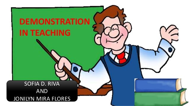 demonstration in teaching demonstration in teaching