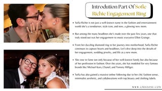 Celebrity's Sofia Richie Engagement Ring PPT