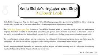 Celebrity's Sofia Richie Engagement Ring | PPT