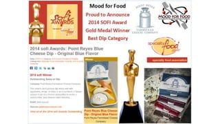 Mood for Food Sofi Award 2014 Gold medal