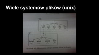Wiele systemów plików (unix)

 