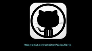 https://github.com/SebastianPozoga/OSFile

 