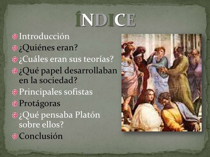 Los sofistas