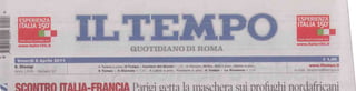 Il Tempo- Venerdi 8 aprile 2011- Sofitel Rome Villa Borghese