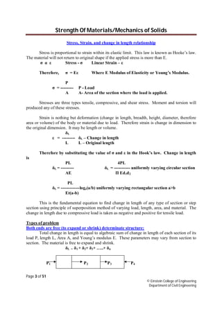 mechanics of solid | PDF