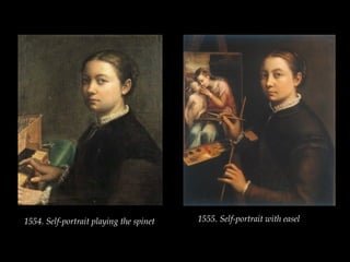 1555. Self-portrait with easel1554. Self-portrait playing the spinet
 