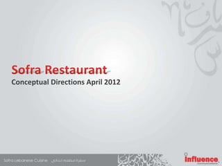 Conceptual Directions April 2012
 