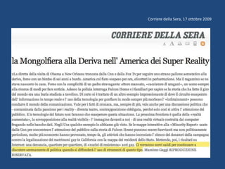 Corriere della Sera, 17 ottobre 2009,[object Object]