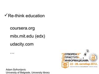 Massive Open Online Courses (MOOC) | PPT