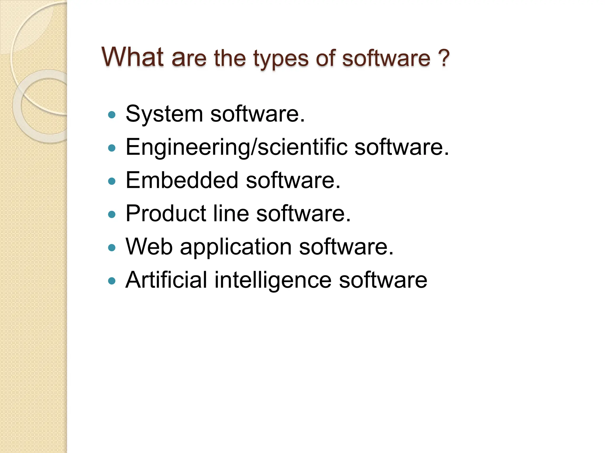 SoftWare processing and their rules for How to process | PPT