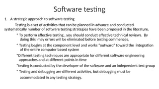 Comprehensive Strategies and Techniques for Effective Software Testing ...