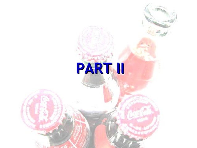 Soft Drink Industry