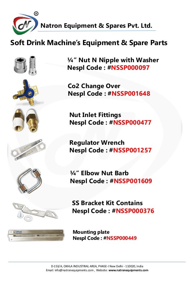 Soft Drink Machine Beverage Equipment & Spare Parts Solution Provid…