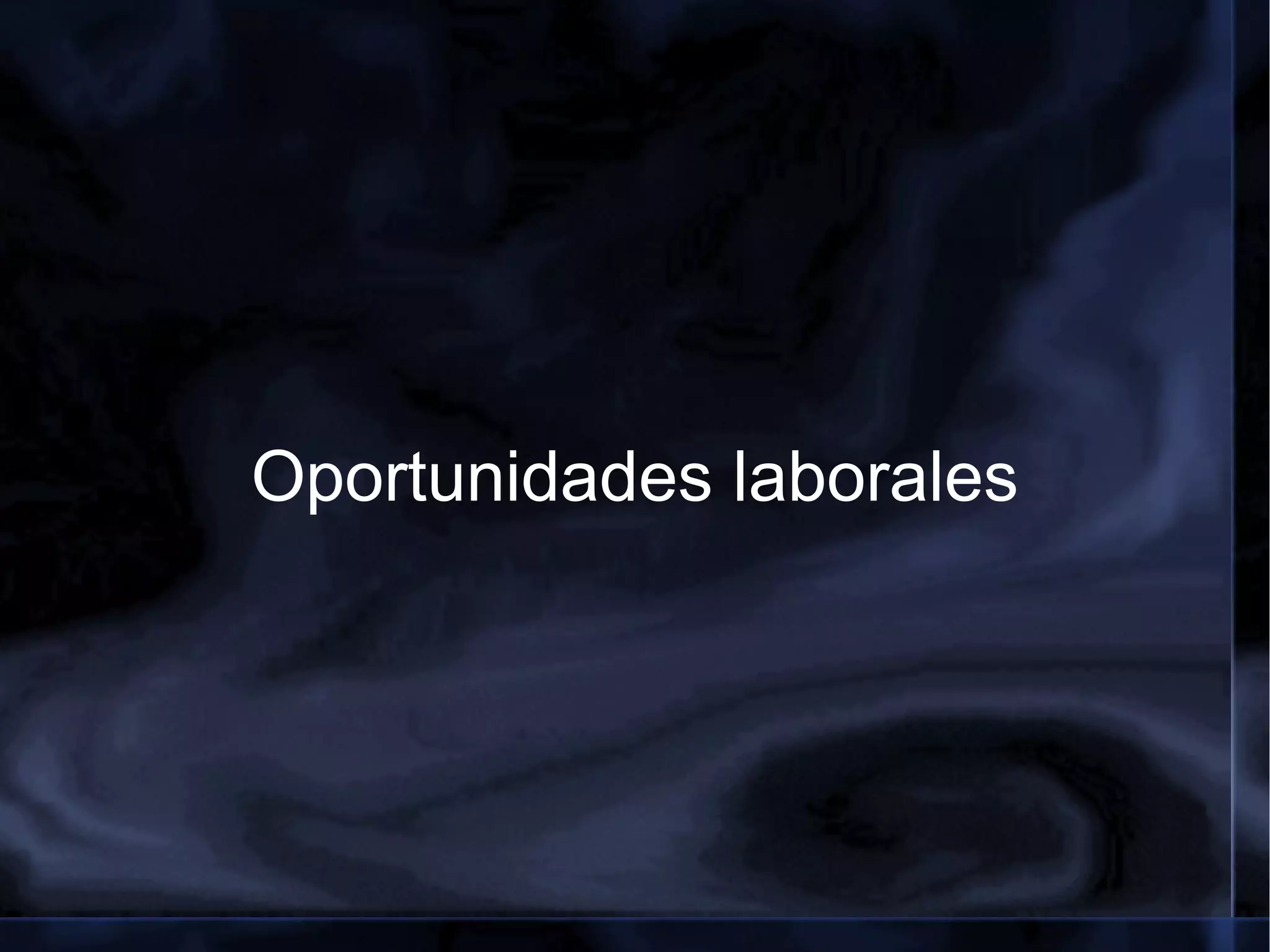 Oportunidades laborales 