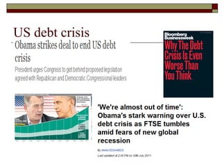 US debt crisis 