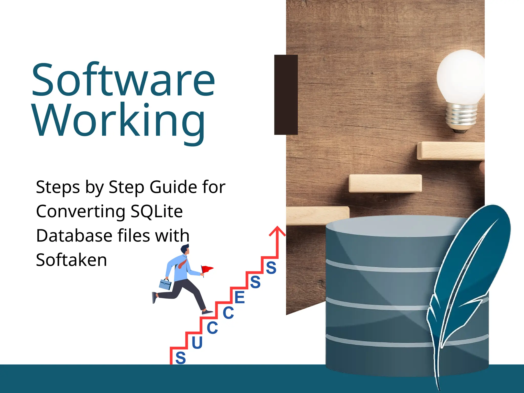 Software Working Steps by Step Guide for Converting SQLite Database files with Softaken 