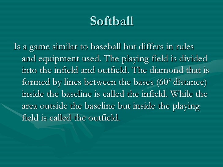 Softball