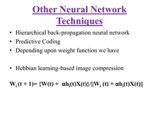 Image Compression Using Neural Network | PPTX