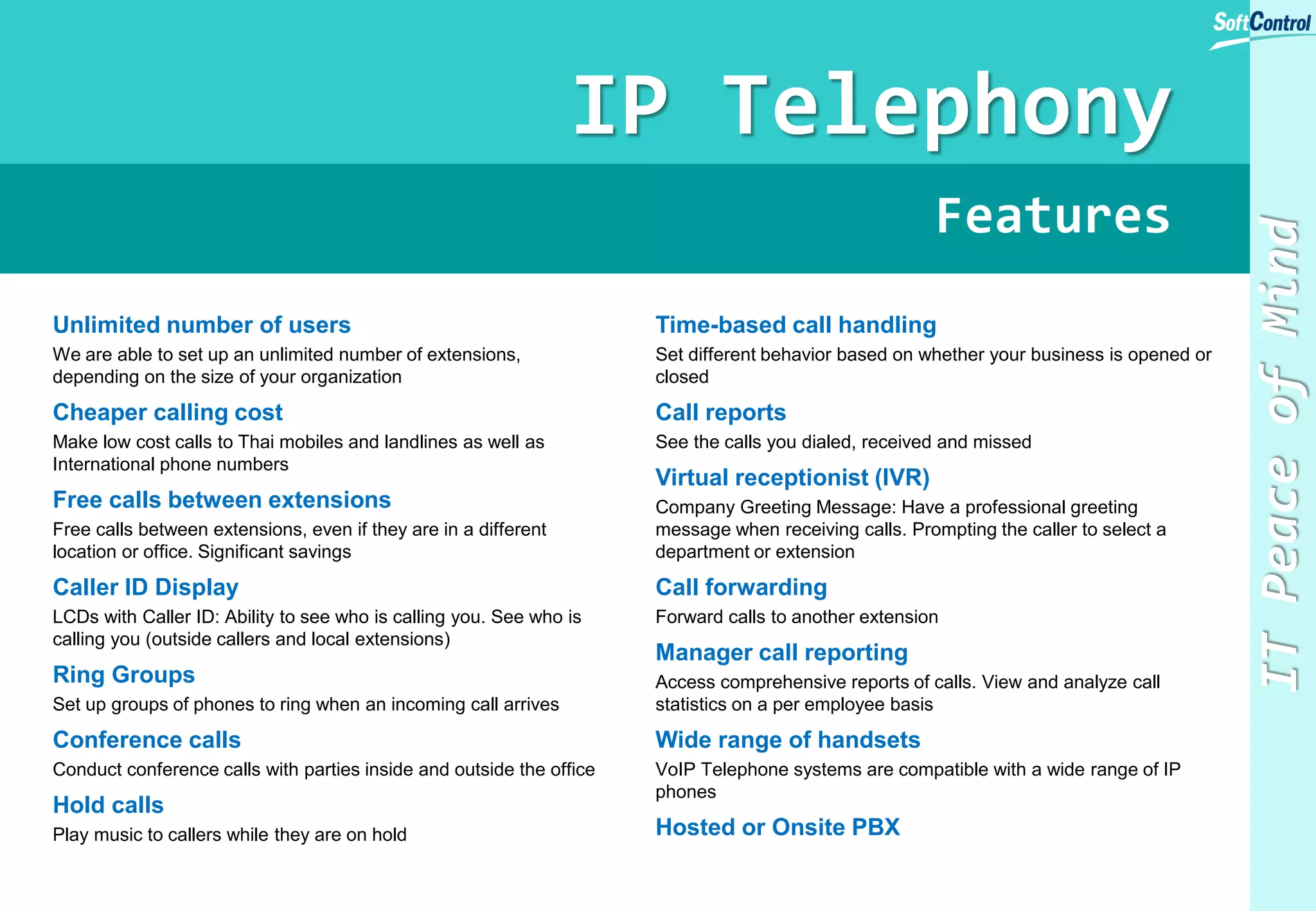 What If Your ICT Does Not Work Today?
Your Enterprise ICT
• What will your staff morale damage be in case they
have permanent troubles with ICT?
• How proud are your employees by your corporate
website?
• How will influence bad communication and poor
website on decision of high skilled professionals
to join your company?
• ...
STAFF
AND
CANDIDATES
 