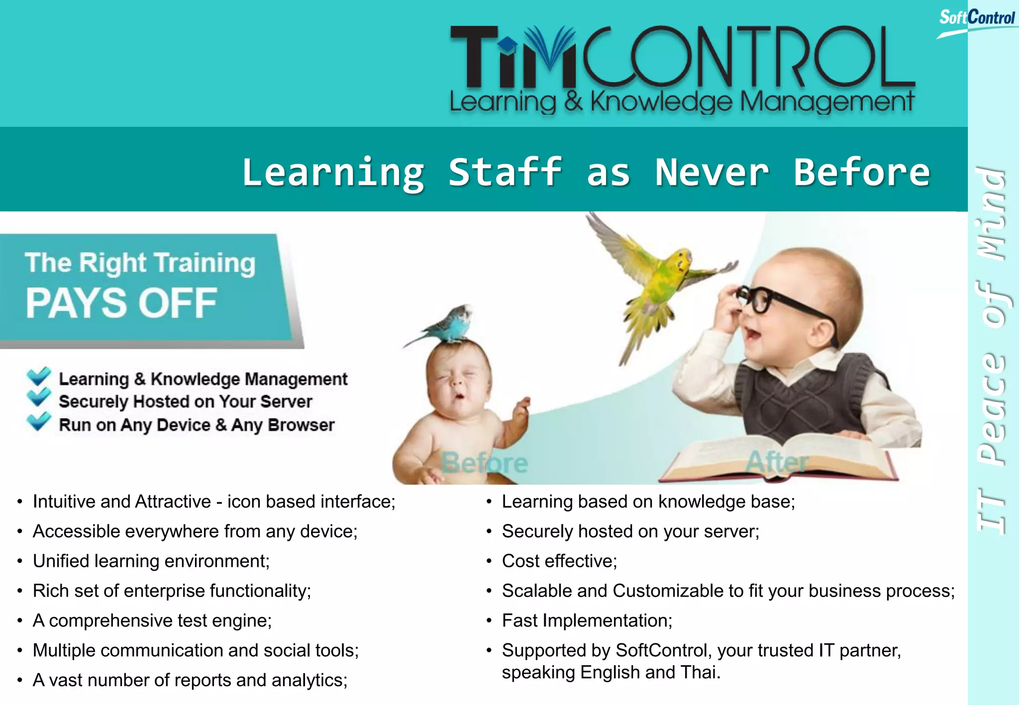 How To Get Back Control On Your Data?
Laptops and Mobile
The potential for data leakage, security breeches and harm to your business is MINIMUM.
 