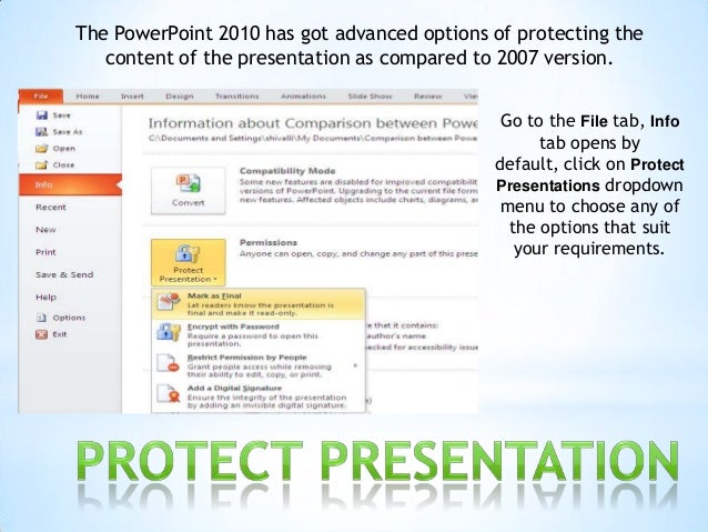 ms office 2010 vs 2007 ms office presentations