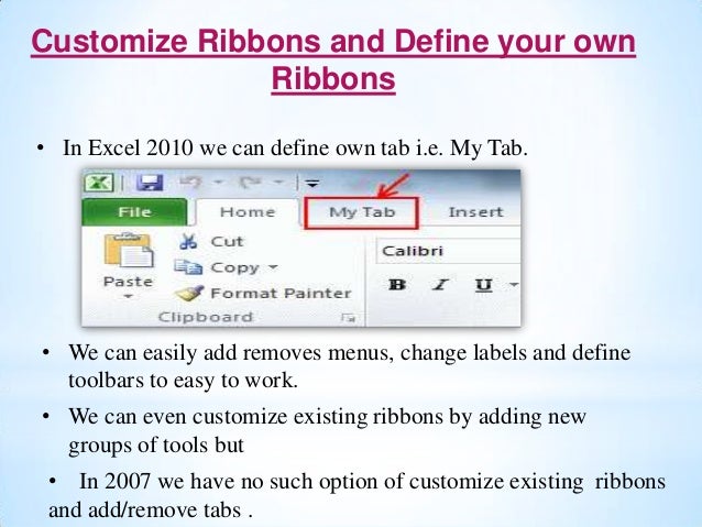ms excel description