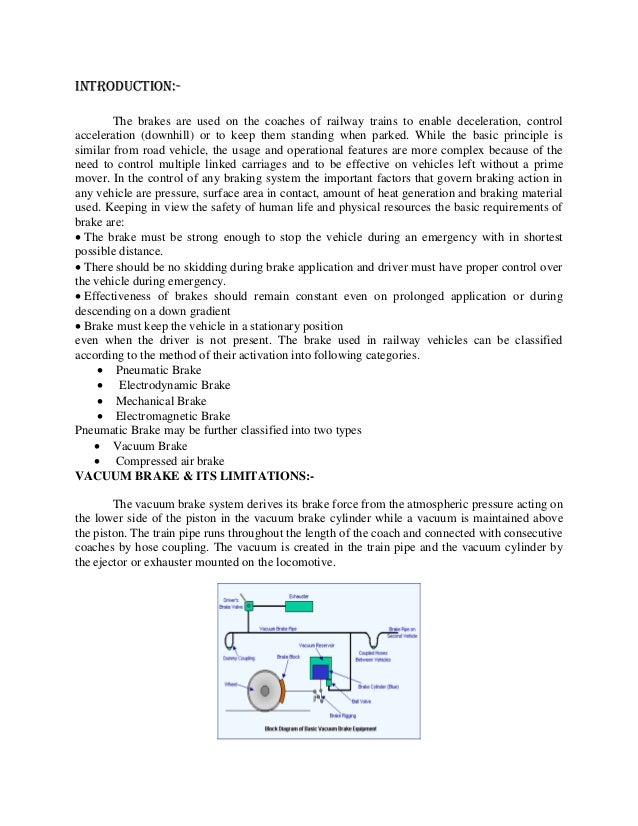 How train brakes work picture