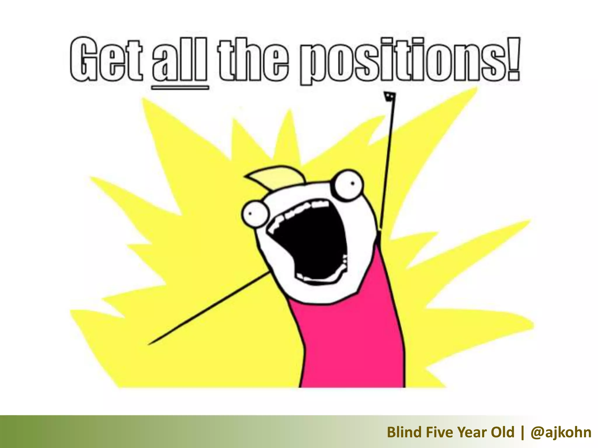 Blind Five Year Old | @ajkohn
 