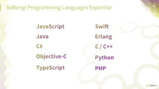 So:engi  Programming  Languages  ExperFse  
 8	
  
 