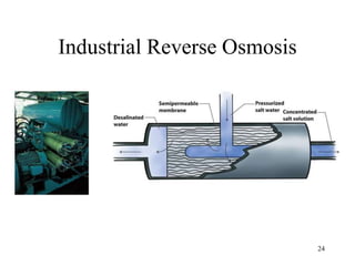 24
Industrial Reverse Osmosis
 
