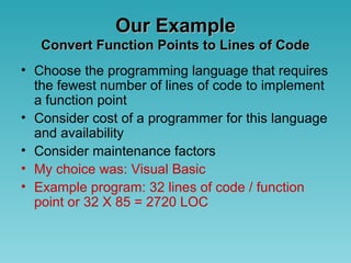 Software Project Cost Estimation | PPT