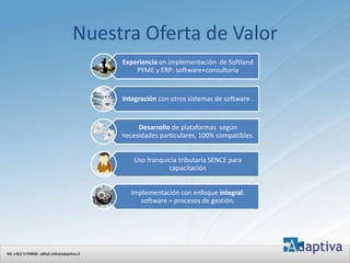 Nuestra Oferta de Valor