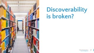 7Mobile Marketing Agency
www.comboapp.com
Discoverability
is broken?
 