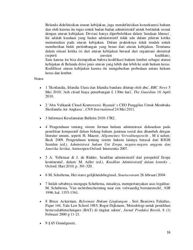 Soft law dan hard law di belanda