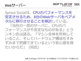 Web`Щ`
Sprout SocialϡCPUΥѥե`ޥ󥹤
뤿ᡢ8̨Web`Ф٥
Ф뤳ȤӑƤ롣
һΥ`ФˡCPUΥ
ե`ޥ󥹤ʤΤ롹ȥ
󥭥ϤZ롣ޥȫФ
뤳ȡƥϩ`ɥɤ⤹
ߤޤǰդǤƤȤĸФ
ͬϣ
: TechTarget, 饦ɥ`ӥξ٥᥿륵`ФΌgȤ
 