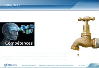 www.softcomputing.com Reproduction interdite sans l’accord écrit de Soft Computing 14/11/2014 24
Suffisantes ?
Compétences
 