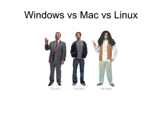 Windows vs Mac vs Linux 