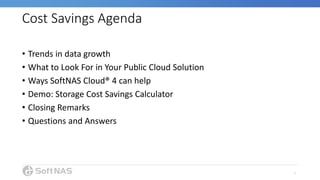 How to Reduce Public Cloud Storage Costs | PPTX